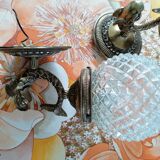 Pair of dolphin/fish sconces