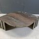 Vintage marble coffee table, 1980s
