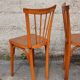 Pair of 1950s bistro chairs