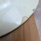 Set of 3 flat plates in ironstone Debray – Guadeloupe Service