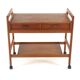 Danish trolley with two drawers - 'Favrholt' - danish design in teak