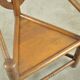 Pair of vintage antique Scandinavian oak Monk chairs, Sweden 1950s