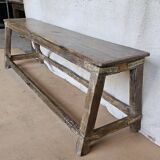 Old burmese teak bench