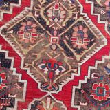 Tapis ancien caucasien karabagh fait main 115x270 cm