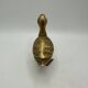 Vintage brass duck