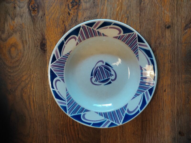 Hollow plate ceramic mill wolves Charente dp 0323106