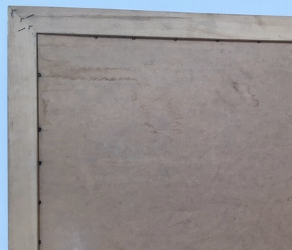 Golden 81x61cm mirror