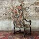 Walnut armchair Louis XIII of the seventeenth century