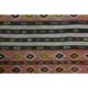 Striped Kilim Turkish Vintage Handmade Pink Orange Wool Area Rug 177x268