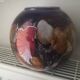 Painted ceramic vase S.E.C Italy