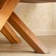 Pierre Chapo. Dining table model "T35D", in light oak.