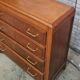 commode, chiffonier 1950 a 70 , bois teinté 85x87x55 tres bon etat