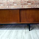 Renovated chest of drawers, Violetta sideboard, 1970s Poland