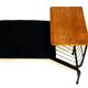 Teak and metal bench-phone, Sweden, 1950