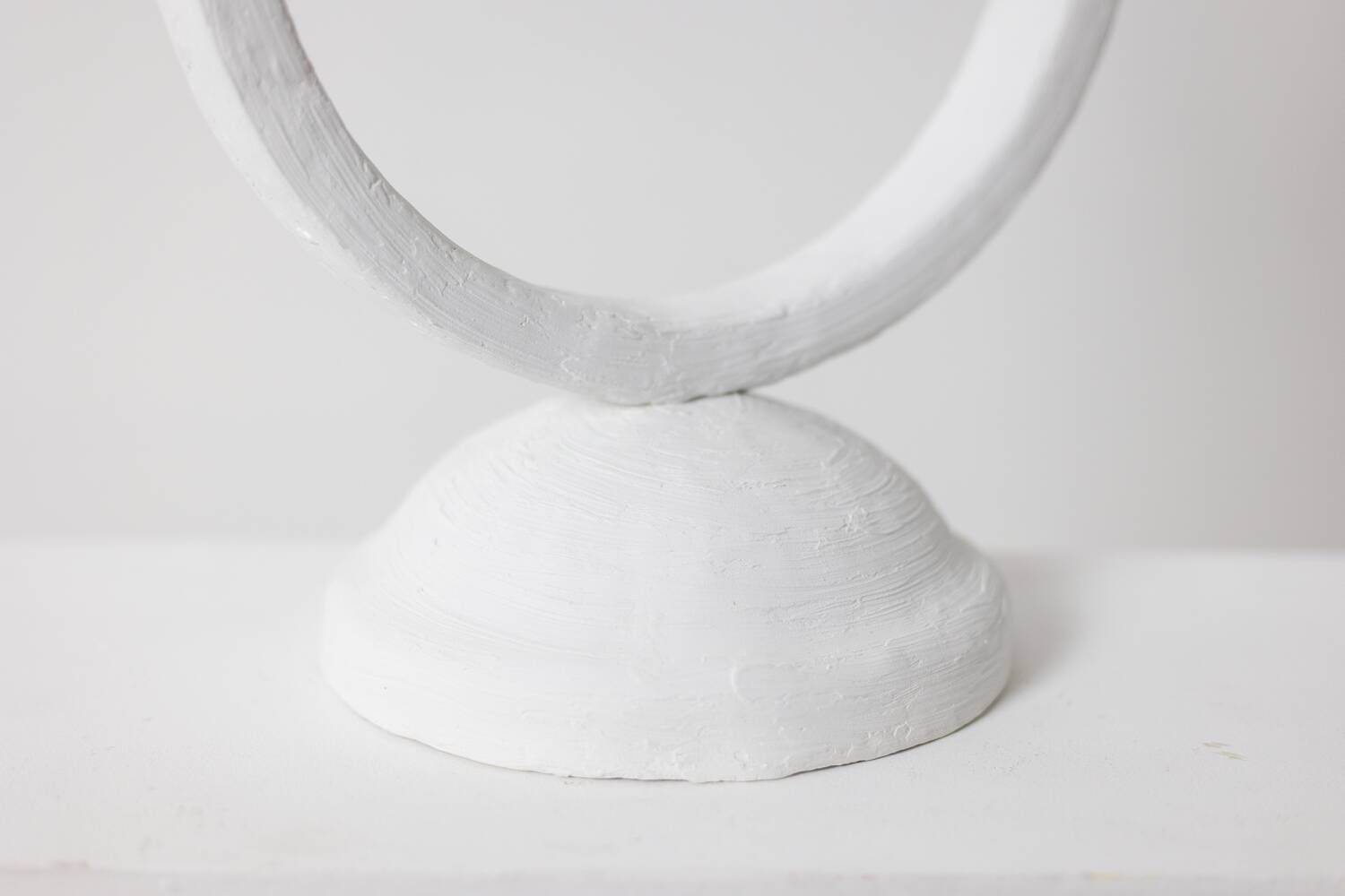 “Cui-cui” plaster lamp. Work of a French artist in small series.