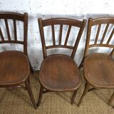 6 Baumann bistro chairs from the 1920s-30s
