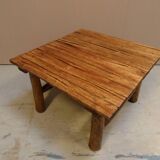 Vintage wooden coffee table 1960's
