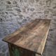 French rustic buffet in walnut, 18th century, 3 drawers and 2 doors.
