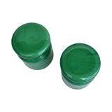 Malachite glass containers – Czechoslovakia, 1970s