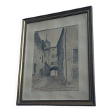 Léon Moyse drawing
