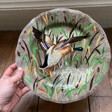 Assiette canard Rambouillet de Gien