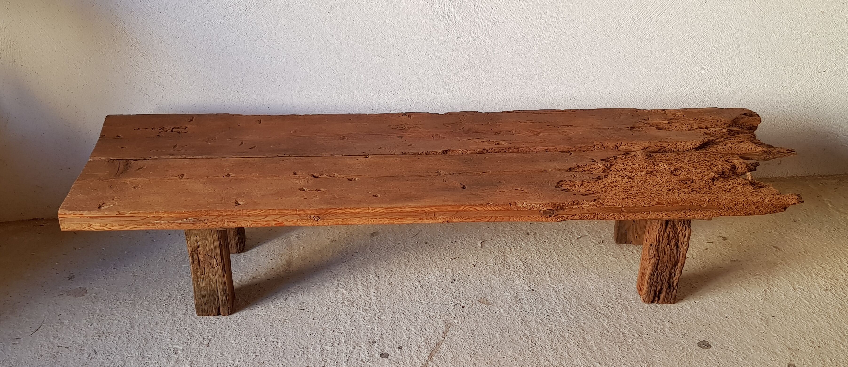 Primitive coffee table