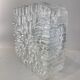 Molded glass ceiling light, 1970
