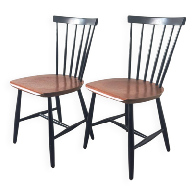 Paire de chaises scandinaves Nesto