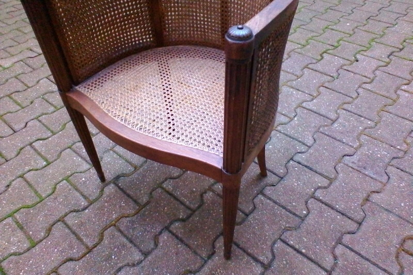 19th end cane Chair