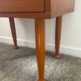 Scandinavian teak bedside table from the 60s