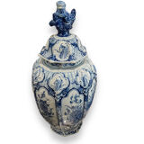 Delft earthenware vase XIXth
