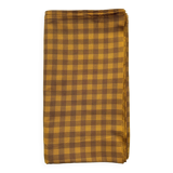Bistro tablecloth, ocher tiles