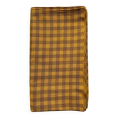 Bistro tablecloth, ocher tiles