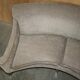 William Yeowood Curved 2-Seater Sofa in Velvet and Linen