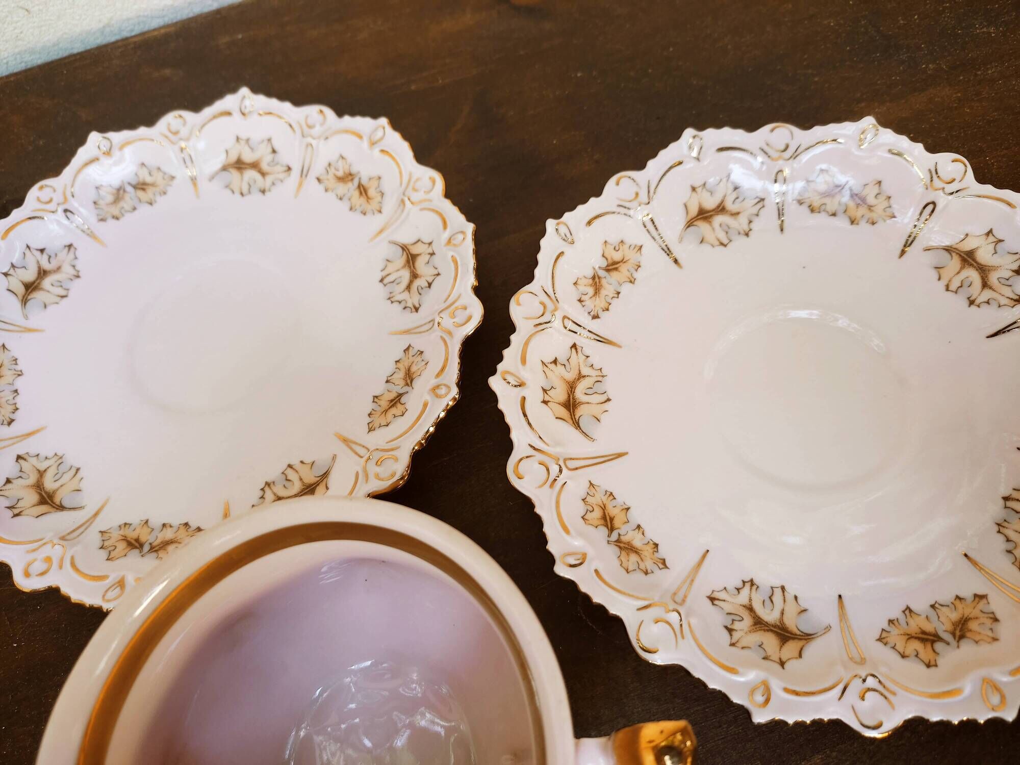Duo de tasses H & C en porcelaine tchèque