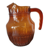 Amber Glass Jug
