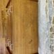 Commode vintage pieds compas