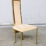 Hollywood Regency dining chairs from Belgo Chrom, 1970s, set of 8.