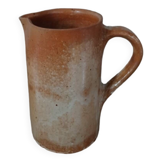 Old stoneware pitcher