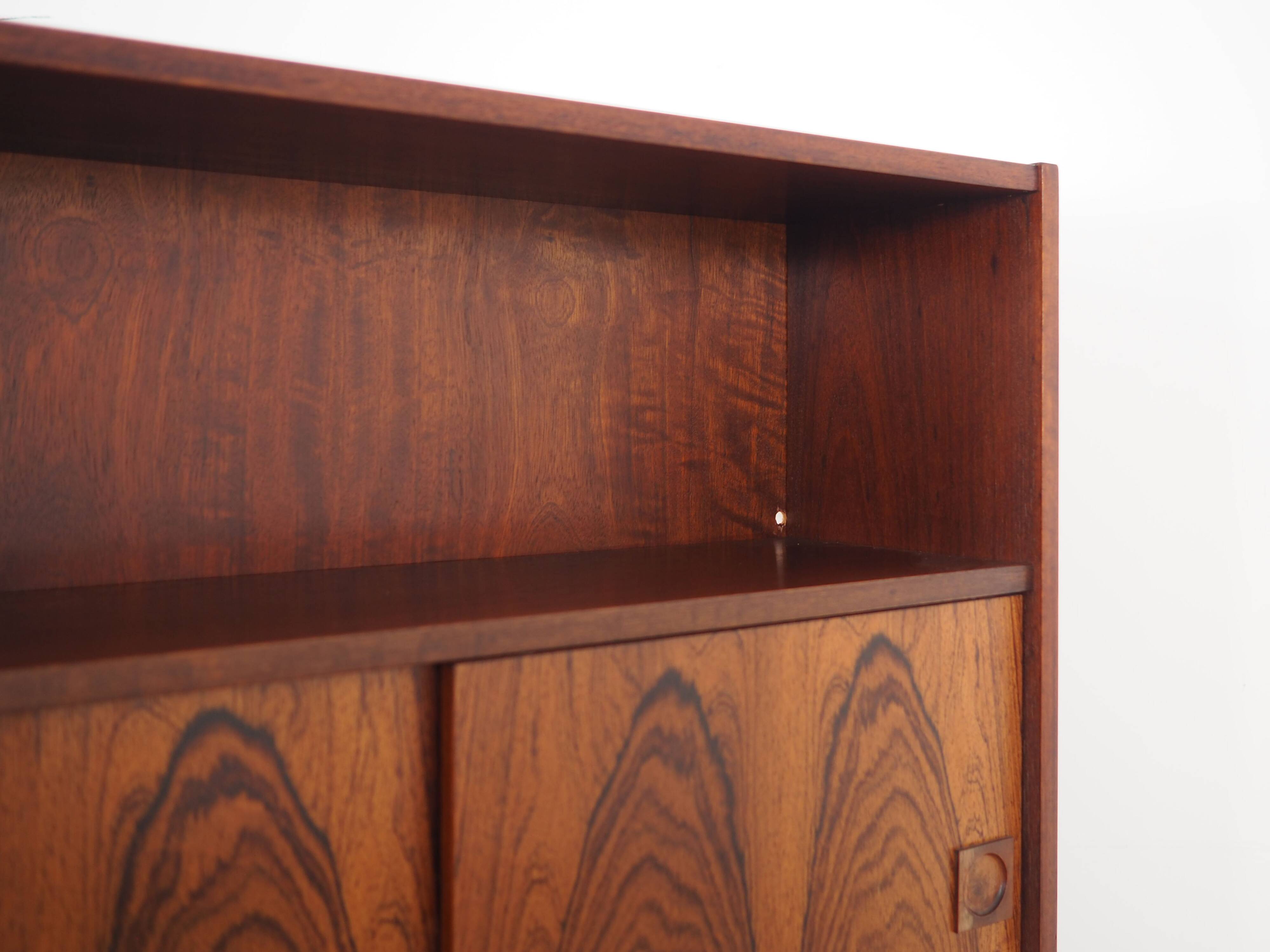 Rosewood bookcase, Danish design, 1970s, production: Farsø Møbelfabrik