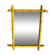 Bamboo mirror 39 x 54 cm