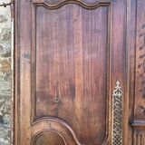 Pair of Louis XV oak wardrobe doors – 18th century