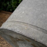 Lessiveuse h38cm en zinc jardin trouée