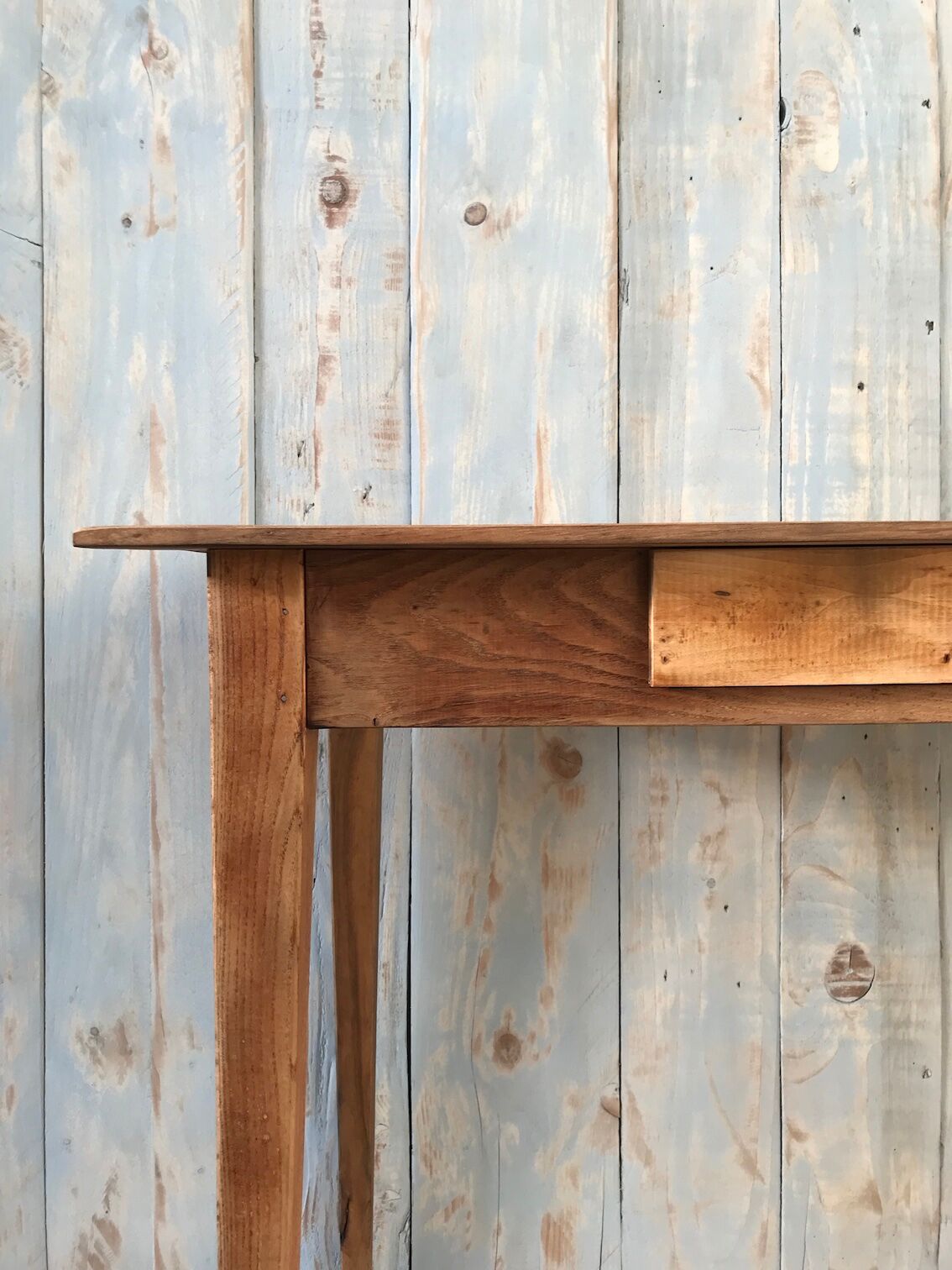Table d'appoint esprit table de ferme