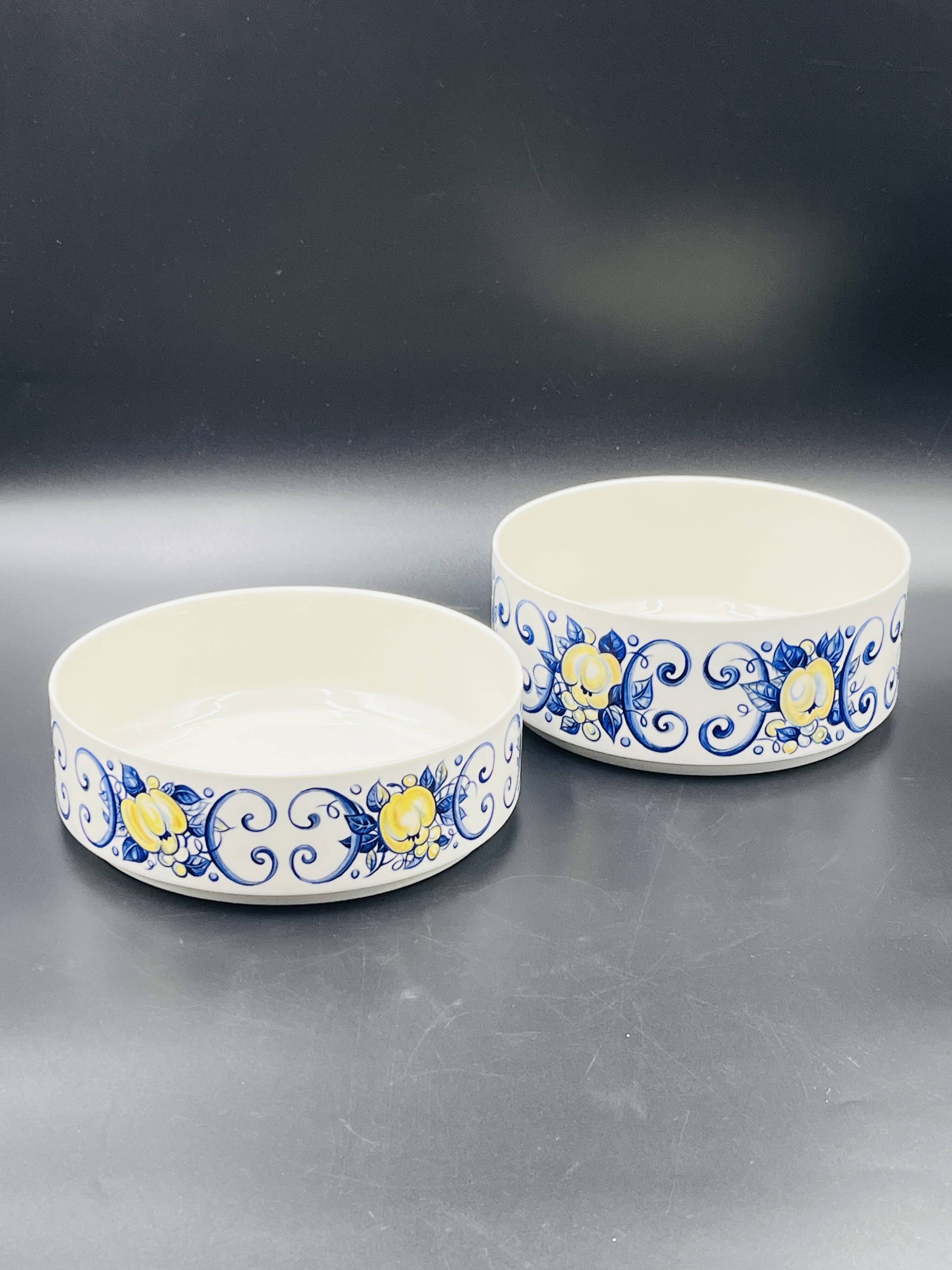 Set of two Cadiz salad bowls by Villeroy & Boch