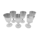 Baccarat - 6 old cut crystal port glasses