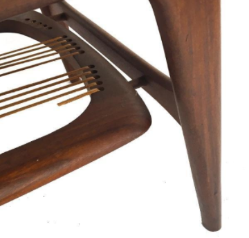 Table basse vintage Webe par Louis van Teeffelen.