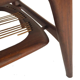 Table basse vintage Webe par Louis van Teeffelen.