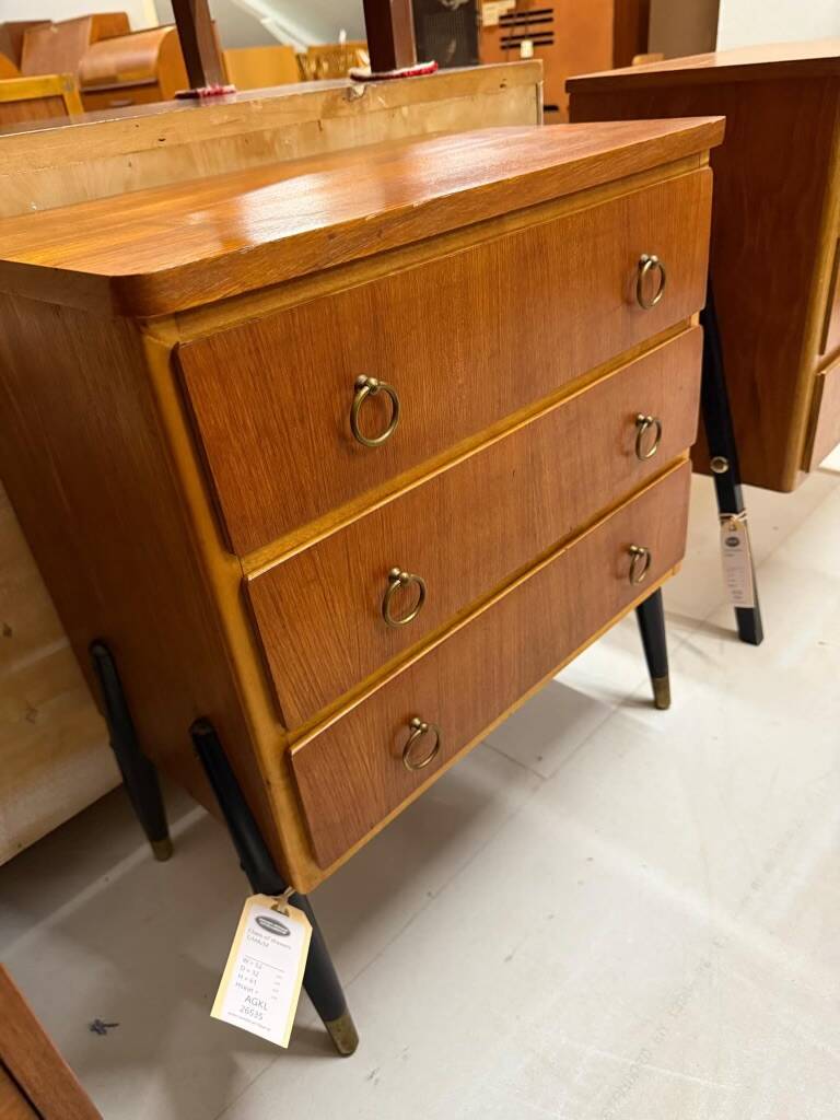 Commode scandinave en teck, Suède, 1950