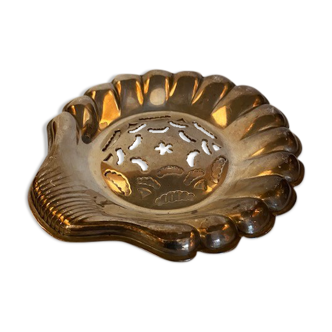 Butter maker "Coquillor" silver metal
